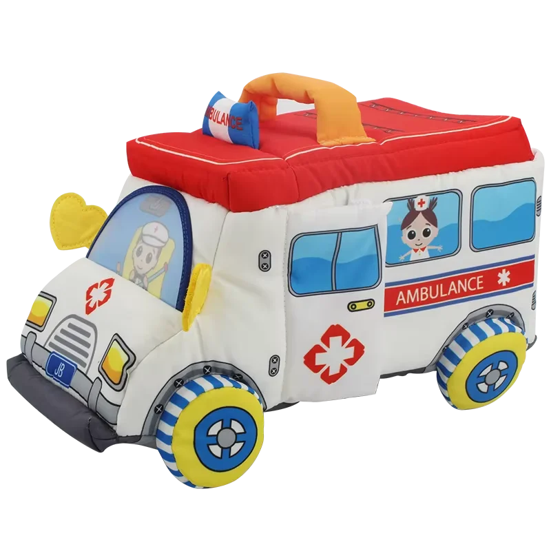 Jollybaby Educational Soft Play House Washable Polyester Stuffed Toys for Infants Infant Baby Toys