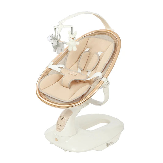 6-36 Months Baby Electric Swing Rocking Chair Foldable Non-Toxic Swing Chair with Bouncer Function for Toddler Sleep Indoor S802