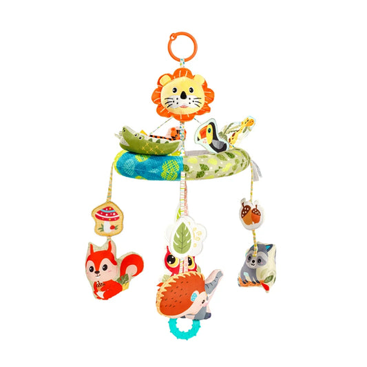 JOLLYBABY Baby Crib Mobile Toys Arm with Music Box Spin Motor Volume Control 3 Modes Nursery Decor Hanger for DIY Clamp Mobile