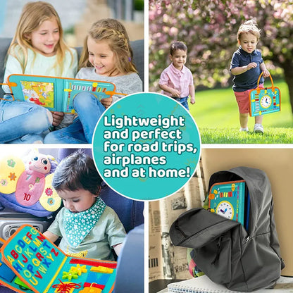 Learning Montessori Busy Book Quiet Book Felt Board Manufacturer Study Basic Skills Training Baby for Kids Toddler Unisex CN;GUA