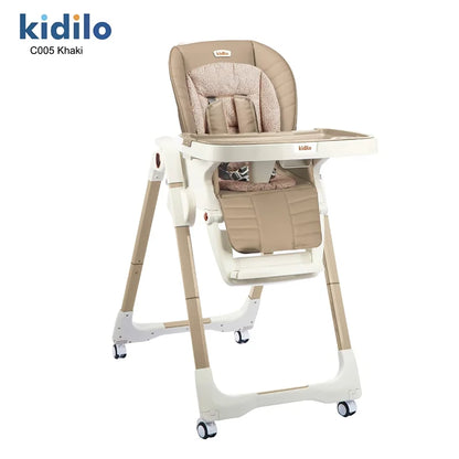 6-36 Months 3 in 1 Foldable Baby High Chair for Babies, Non-Toxic Feeding Chair for Toddler Dining at Home & Small Space C005