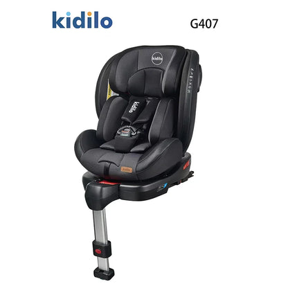 Newborn 0-3 Years 360 Degree Kidilo Baby Car Seat, Infant Car Seats with ISOFIX and Support Leg for Daily Family Rides G407