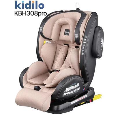 Newborn 0-3 Years 360 Degree Kidilo Baby Car Seat, Infant Car Seats with ISOFIX Certified for Daily Family Rides KBH308pro