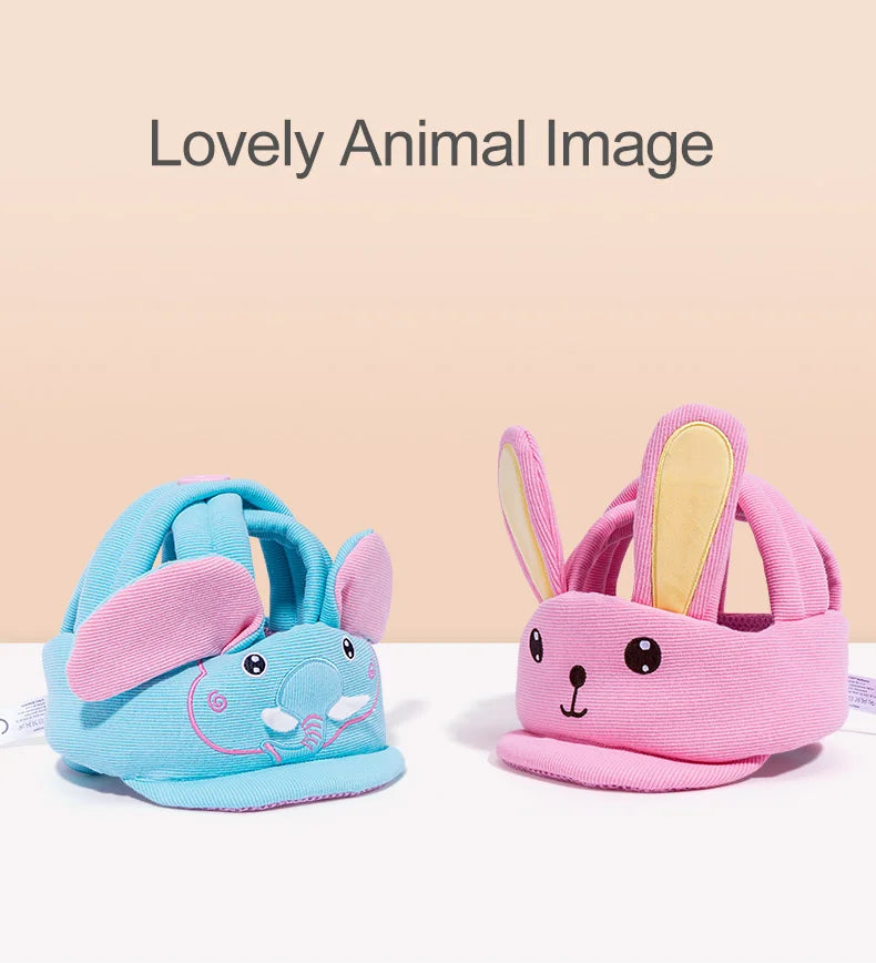 Jollybaby Toddler Head Protector Breathable Bumper Bonnet Safety Cap Baby Walker Head Helmet