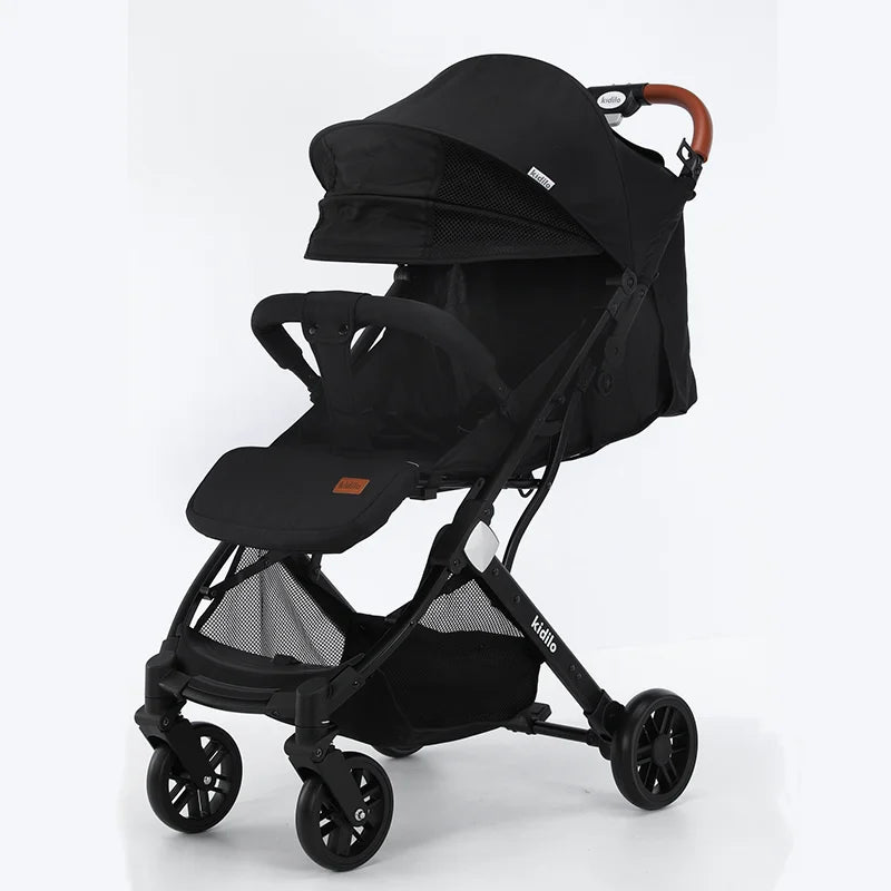 Kidilo Multiple Pushchair Lightweight Prams Portable Foldable Wagon Travel Baby Stroller for Babies Wholesale From China K8