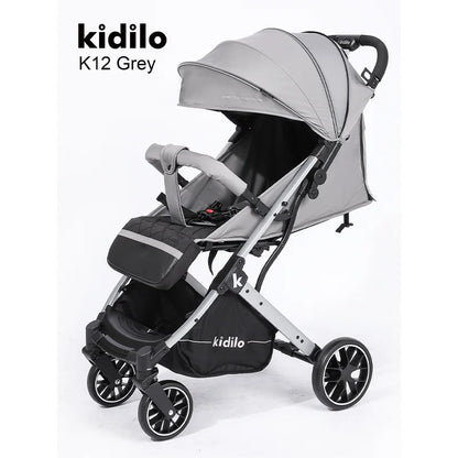 Kidilo Multiple Folding Pushchair Wagon Prams Travel Baby Stroller 3 in 1 Luxury with Car Seat Set for Babies Wholesale K12