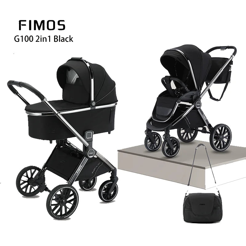 0-3 Years 3 in 1kidilo Baby Stroller with Car Seat, Non-Toxic Durable Travel Stroller for Toddlers Daily Walks G1002 In1