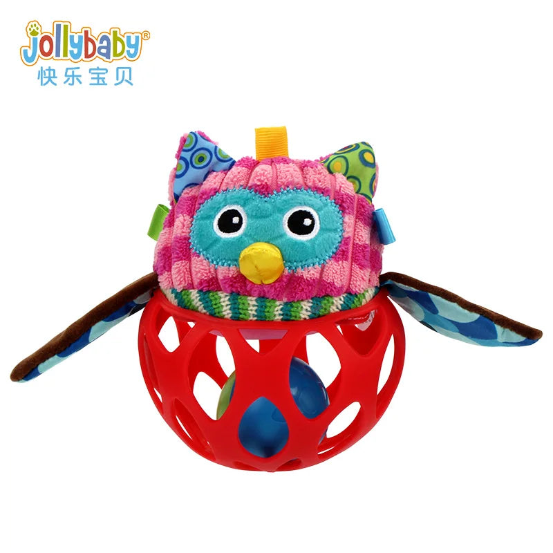 Jollybaby Eco Friendly Toy with Accessories Plastic Rattle for Kids Can Chew Rattles for Babies Rattle Ball Newborn Toys