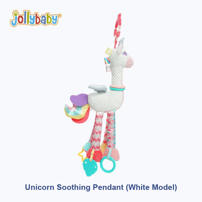 Jollybaby Soft Stuffed Animal Rattle Montessori Pull String Toy Baby Hanging Toy for Car Seat Stroller Custom Vibrator Exercise