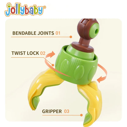 Jollybaby Adjustable Baby Hanging Toys Bouncer Bassinet Activity Foldable Bed Crib Baby Stroller Arch Toys
