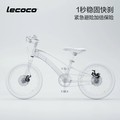 lecoco樂卡自行車腳踏車男孩女孩8到12歲10到15歲鎂合金