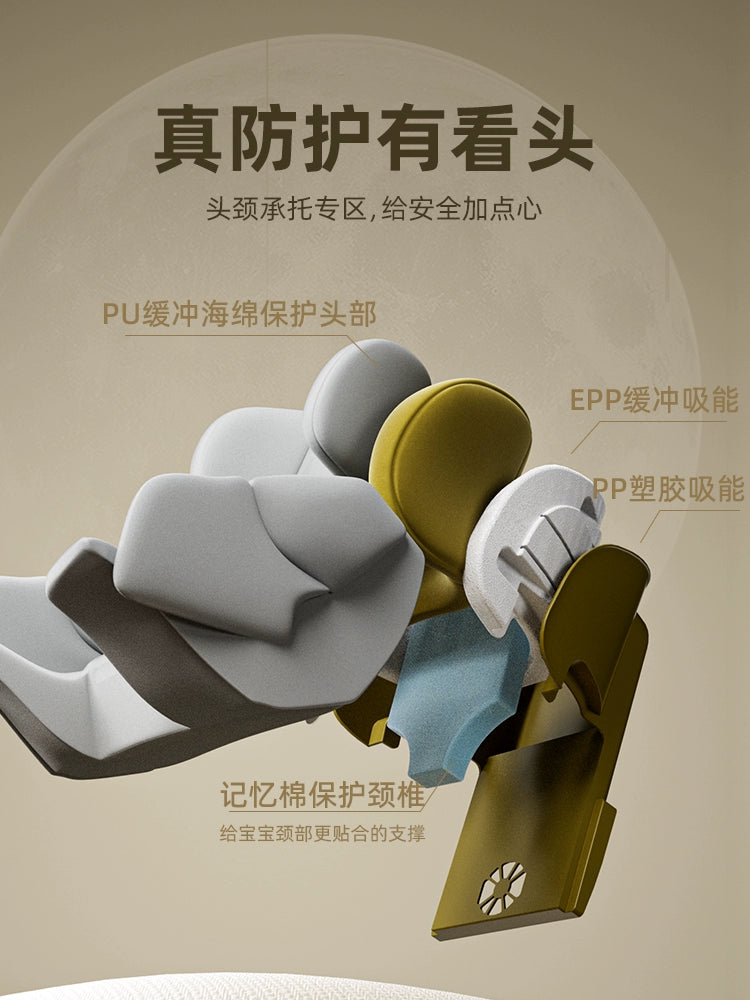 DearMom雅典時刻i-size認證0-7歲新生兒童安全座椅