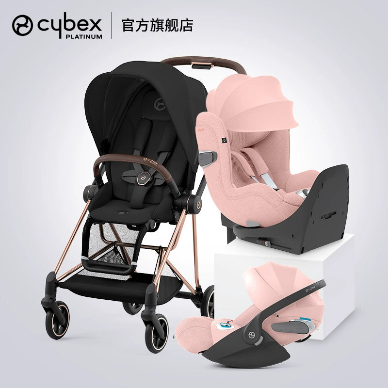 [0-4 years old combination] Cybex full scene travel Mios stroller + newborn basket + 360 rotating steam seat