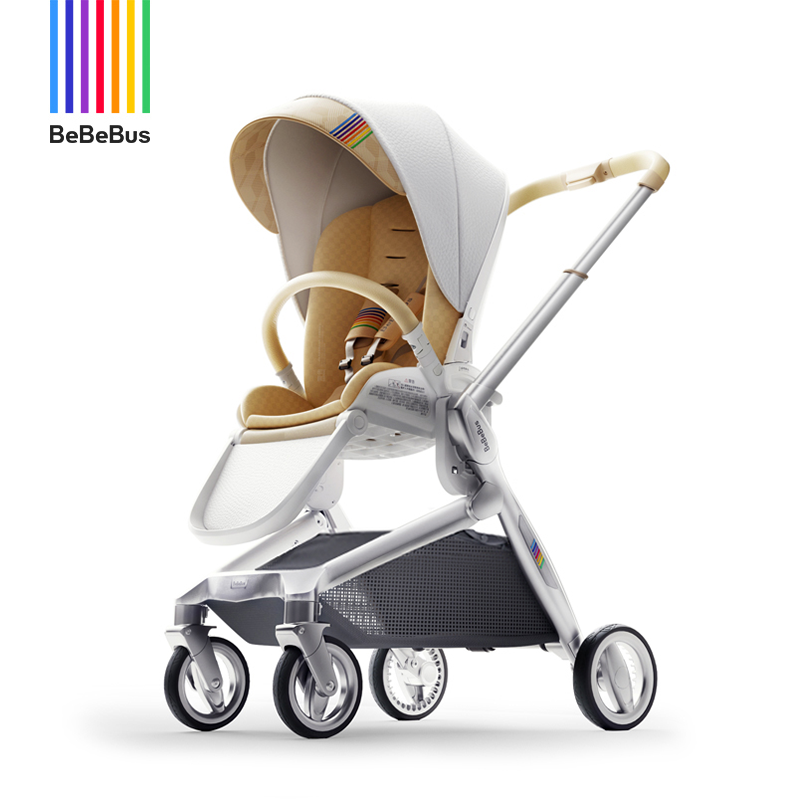 BeBeBus Artist Newborn baby stroller Baby stroller Children 0 to 3 years old Two-way sitting and lying down Lightweight folding