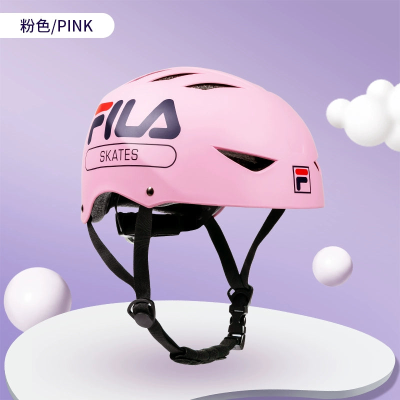 FILA Fila Children's Helmet Boys and Girls Roller Skating Protective Gear Balance Bike Skateboard Skates Cycling Helmet