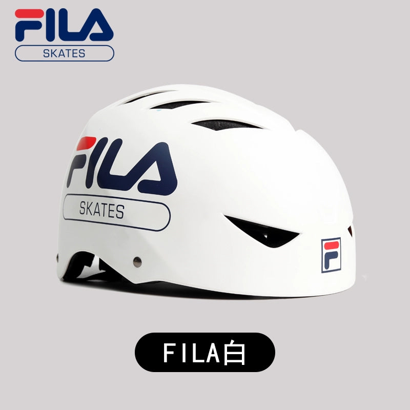 FILA Fila Children's Helmet Boys and Girls Roller Skating Protective Gear Balance Bike Skateboard Skates Cycling Helmet
