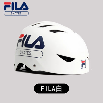 FILA Fila Children's Helmet Boys and Girls Roller Skating Protective Gear Balance Bike Skateboard Skates Cycling Helmet