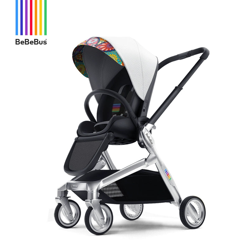BeBeBus Artist Newborn baby stroller Baby stroller Children 0 to 3 years old Two-way sitting and lying down Lightweight folding