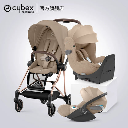 [0-4 years old combination] Cybex full scene travel Mios stroller + newborn basket + 360 rotating steam seat