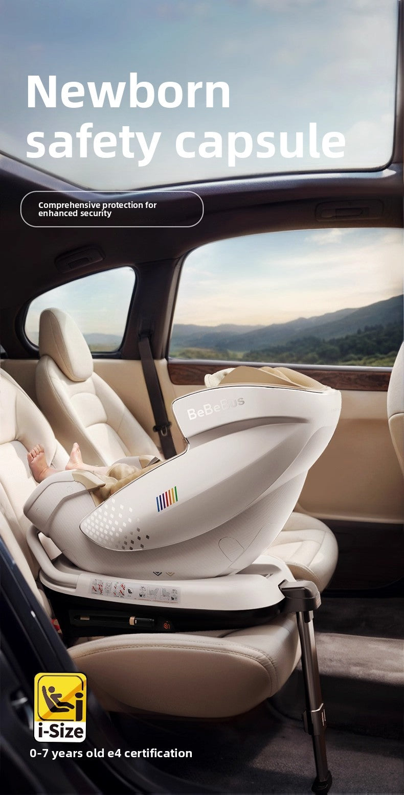 BeBeBus Safety Seat Newborn Space Child 0-7 Reclining Car Smart Communication