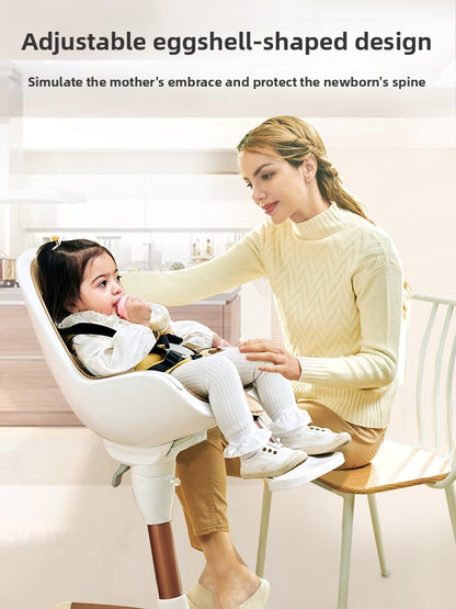 Hotmom Baby Dining Chair Home Eating Seat Lifting Infant Multifunctional Children's Dining Table Chair Portable