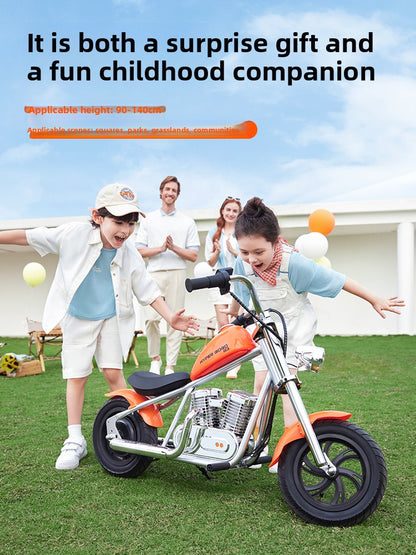 Storm Rider Children's Electric Motorcycle Two-wheeled Off-Road Vehicle Can Sit Adults 3-12 Years Old Kart Toy Car
