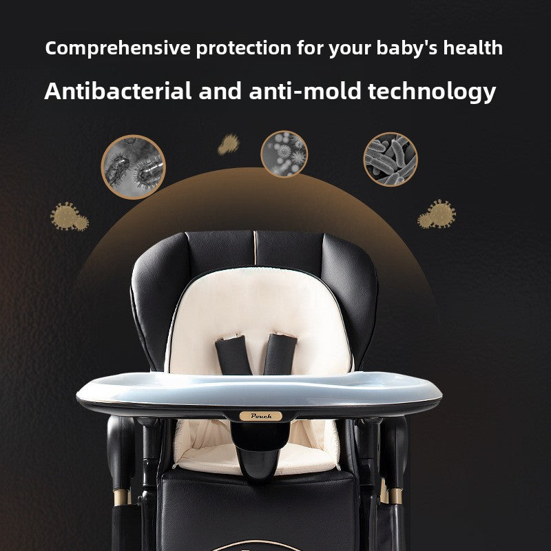 Pouch Baby Dining Chair Children's Multifunctional Baby Eating Foldable Portable Seat Table and Chair K05max