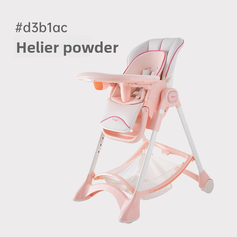 Pouch Baby Dining Chair Children's Multifunctional Baby Eating Foldable Portable Seat Table and Chair K05max